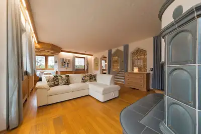 Image de Villa \"Lercher\" avec vue sur les montagnes, jardin, terrasse et Wi-Fi.