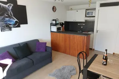 Image de Confortable studio avec balcon à Pra-Loup