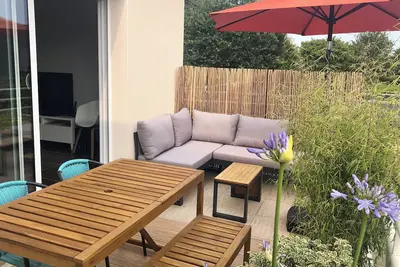 Image de Sainte-Marine – vaste appartement récent avec terrasse plein sud