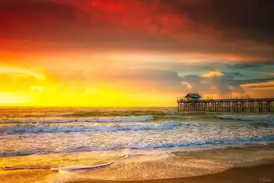 Image de Beach, pool, beautiful sunset and more at Westgate Resorts Cocoa Beach Fl