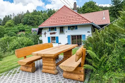 Image de Maison \"Ferien Alm Alfret\" avec vue sur les montagnes, terrasse partagée et Wi-Fi