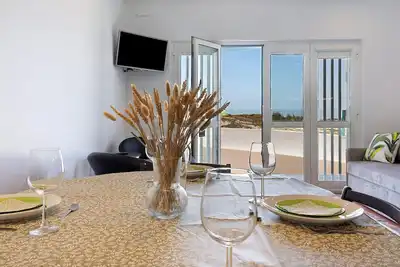 Image de Appartement \"Casa Vasconcelos\" avec vue sur la mer, terrasse privée et Wi-Fi