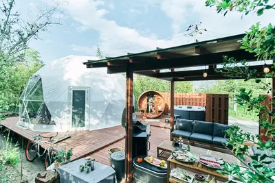 Image de luxury dome tent / Chosei-gun Chiba