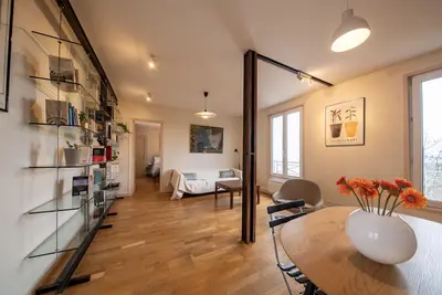 Image de 2Bdr, elegant apt with view on Eiffel tower, Montmartre Eif
