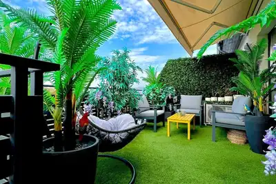 Image de Peaceful neighborhood, fresh air, your urban sanctuary.
