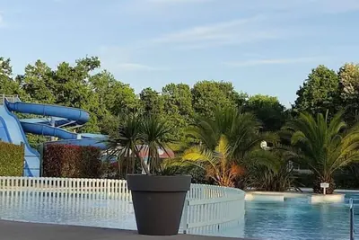Image de Mobil-home près de la Dune du Pyla, 3 chambres draps fornis dans camping 4*