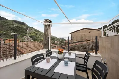 Image de Appartement de vacances 'Dolce Soggiorno - Soldano' avec vue sur la mer, terrasse et Wi-Fi