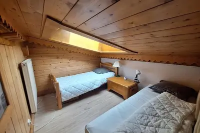 Image de 100m des commerces, 5ème étage, vue vallée, balcon, télévision, 58m², Les Arcs