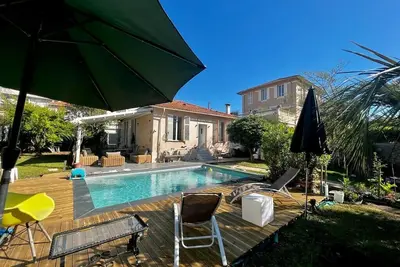 Image de Maison de vacances au centre-ville d'Antibes avec piscine privée