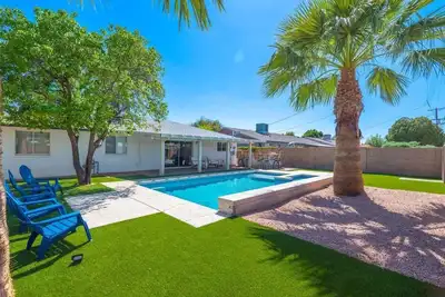 Image de Old Town Home 15min to Tpc Scottsdale |Heated Pool