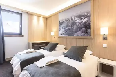 Image de Chambre 2 personnes Vue Pistes - pension complète