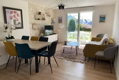 Image de Appartement cosy avec wifi Ă 600m de la plage