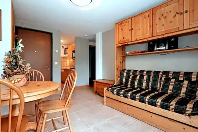 Image de Appartement familial aux Houches, 41 m², jardin, près remontées Prarion, pour 5 pers.