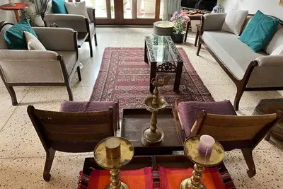 Image de Chic South Delhi 3-bed penthouse apartment with pvt terrace -- 5 mins from Metro