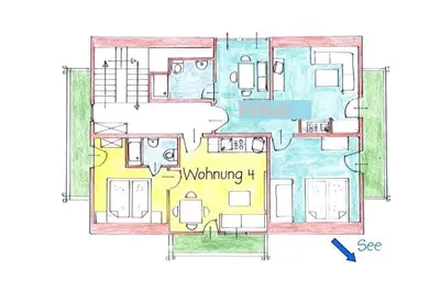 Ferienwohnung 2-4 Personen - Ferienwohnungen Strauss