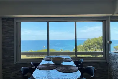 Image de Duplex climatisé vue mer imprenable - La Coudoulière