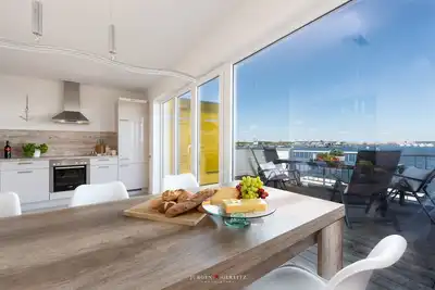 Image de Mehr Meer Geht Nicht - Traumhafte Masionettenwohnung und Sonnenuntergänge