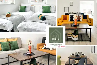 Stylish 4 Bedroom Home30% Offbusiness and Contractor Hotspotfree Parking+wifi