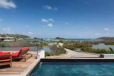 Villa Belharra Lagon | Ocean View - Located in  Fabulous Grand Cul de Sac with House Cleaning Included