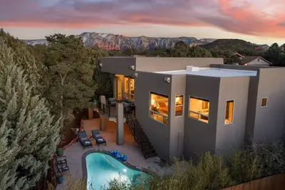 Image de Custom home with heated pool & spa in the heart of Sedona!