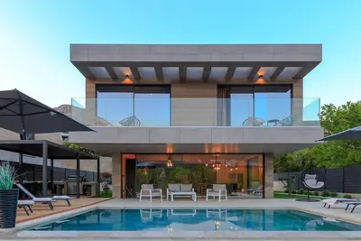 Image de Luxury Villa Krk Baska I with heated pool, private parking, Wi-Fi, gym and sauna