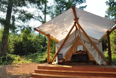 Image de Humboldt Glamping! A unique experience. Your very own private camp! Cabin & Tent