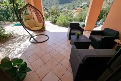 2 Double Beds, Mini Fridge, Coffee Machine, Microwave Oven, Table.