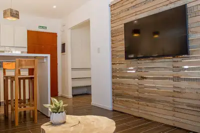 Image de Bright studio with sea view, grill and patio. Spa included! - Turek Residences