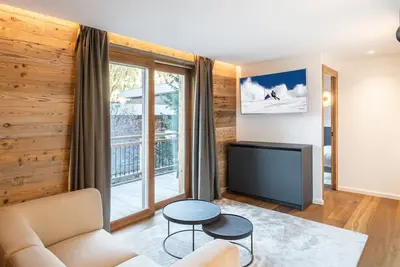 Image de Appartement de standing à Courchevel Village - 6 pers, 117 m², proche des pistes et Aquamotion