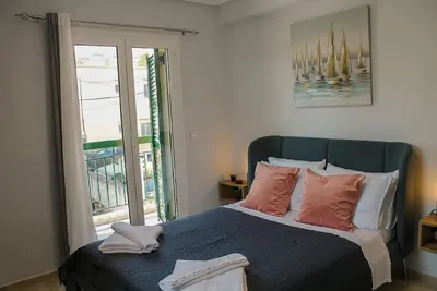 Image de Appartement de vacances Kerkyra pour 1 - 4 personnes avec 2 chambres à coucher - Maison jumelée