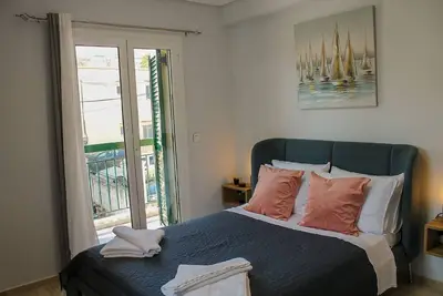 Image de Appartement de vacances Kerkyra pour 1 - 4 personnes avec 2 chambres à coucher - Maison jumelée