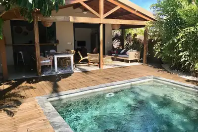 Image de Tilamp 1 (Maison-Piscine-Lagon à 2 minutes à pieds)