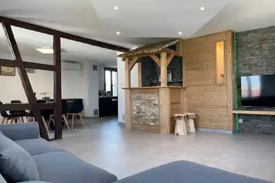 Gîte atypique et chaleureux situé au centre de l'Alsace