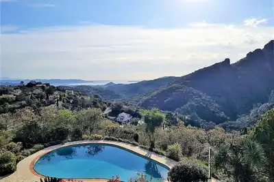 Image de Ground Floor Villa With Swimming Pool 6 Pers-Nice Sea View-15 Mn From The Beach