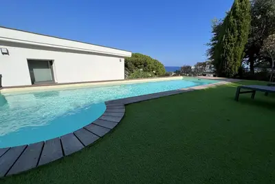 Image de Rdc villa avec piscine privative