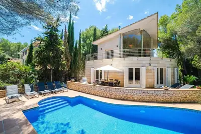 Image de Villa 'Bonaire' avec piscine privée, Wi-Fi et climatisation