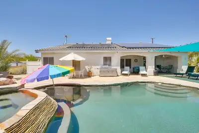 Image de Pool, Patio & Grill: Desert Hot Springs Retreat!