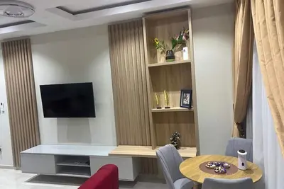 Image de Cozy 2Bedroom w\/Queen Beds + vibrant Living Room + Hi-speed WiFi + Kitchen