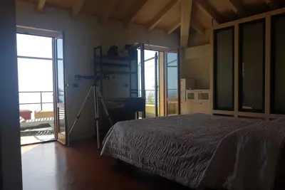 Sea view villa with pool