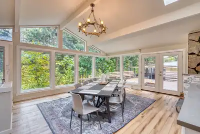 Image de Sandy Riverfront Mt Hood Cabin!