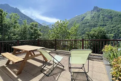 Image de Duplex + terrasse panoramique. Parking. Piscine été