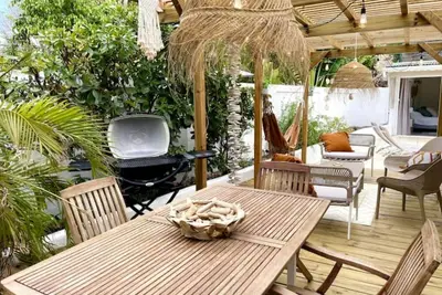 Image de Wahoo Lodge / 4 pers, Piscine privée à Orient Bay