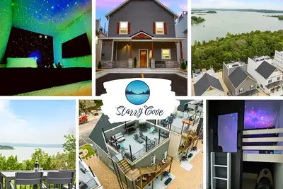 Lakeview Luxury w/ Hot Tub, Games & Rooftop Deck