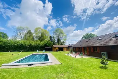 Image de 🏡Charmante maison avec 🏊‍♂️Piscine chauffée à 1h30 de Paris 🗼 - Perche