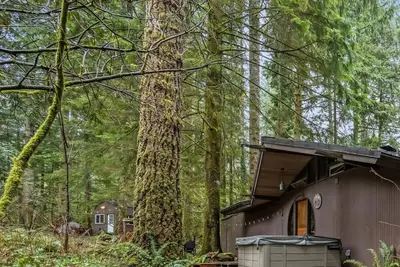 Image de The Treehouse + Writer's Cabin
