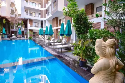 Image de Bed/Breakfast The 95m penthouse Boutiqu spa resort
