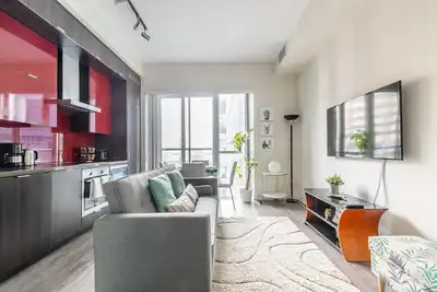 Image de Spacious Condo w Stunning Views of Downtown