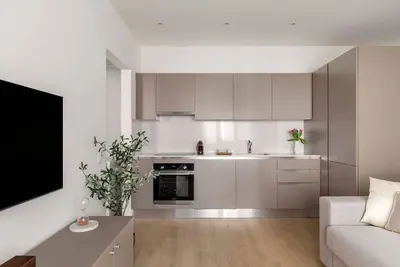 New high-end apartment with free parking and air conditioning
