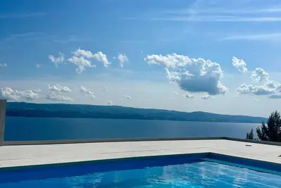 Image de Appartement de vacances Lokva Rogoznica pour 1 - 4 personnes avec 1 chambre Ă coucher - Maison de va