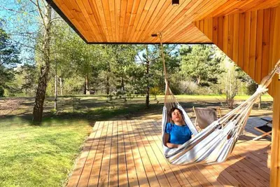 Image de Bird Lodge for 6 pers. incl. sauna